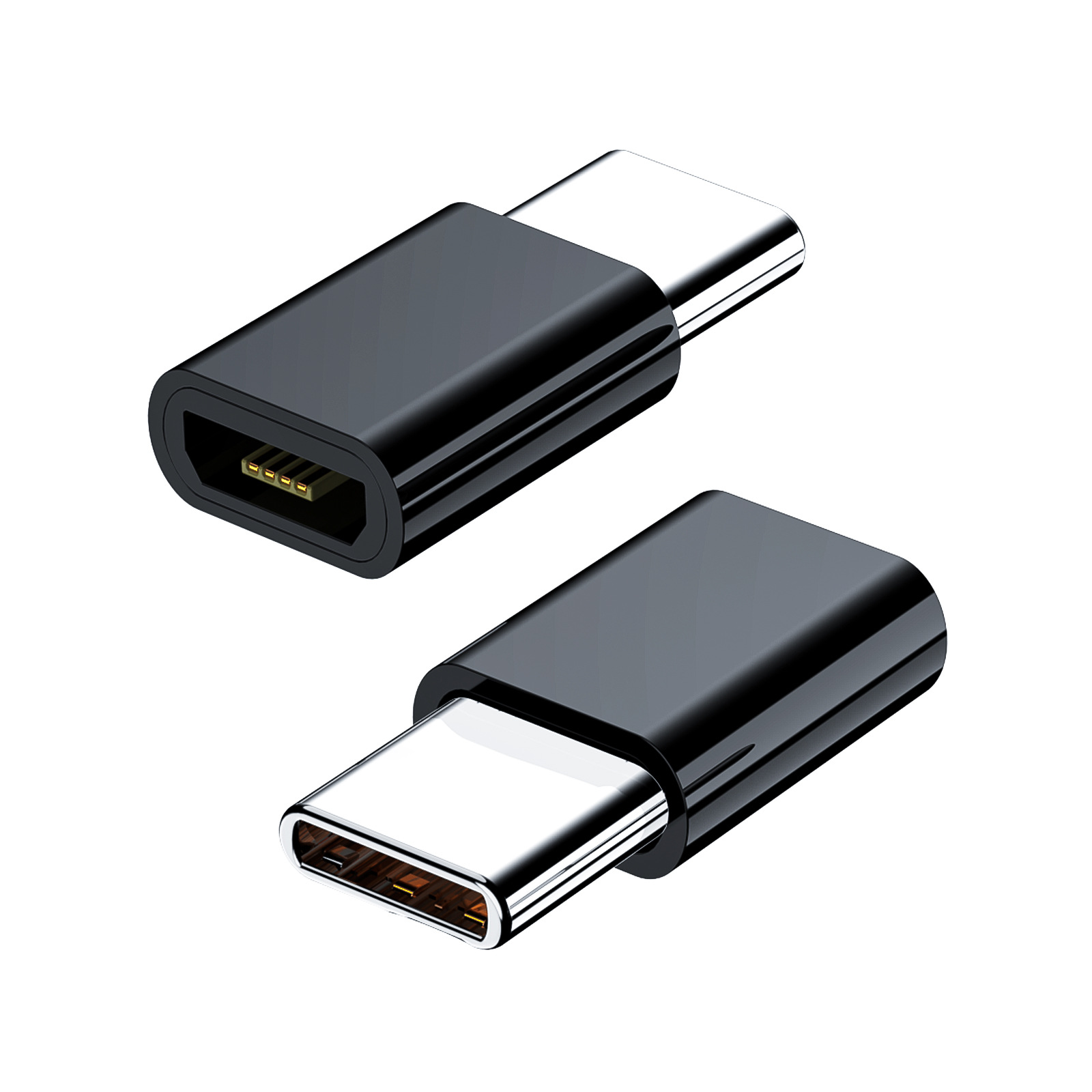 安卓转type-c转接头支持快充安卓转换器适用于乐视安卓数据转换头采购