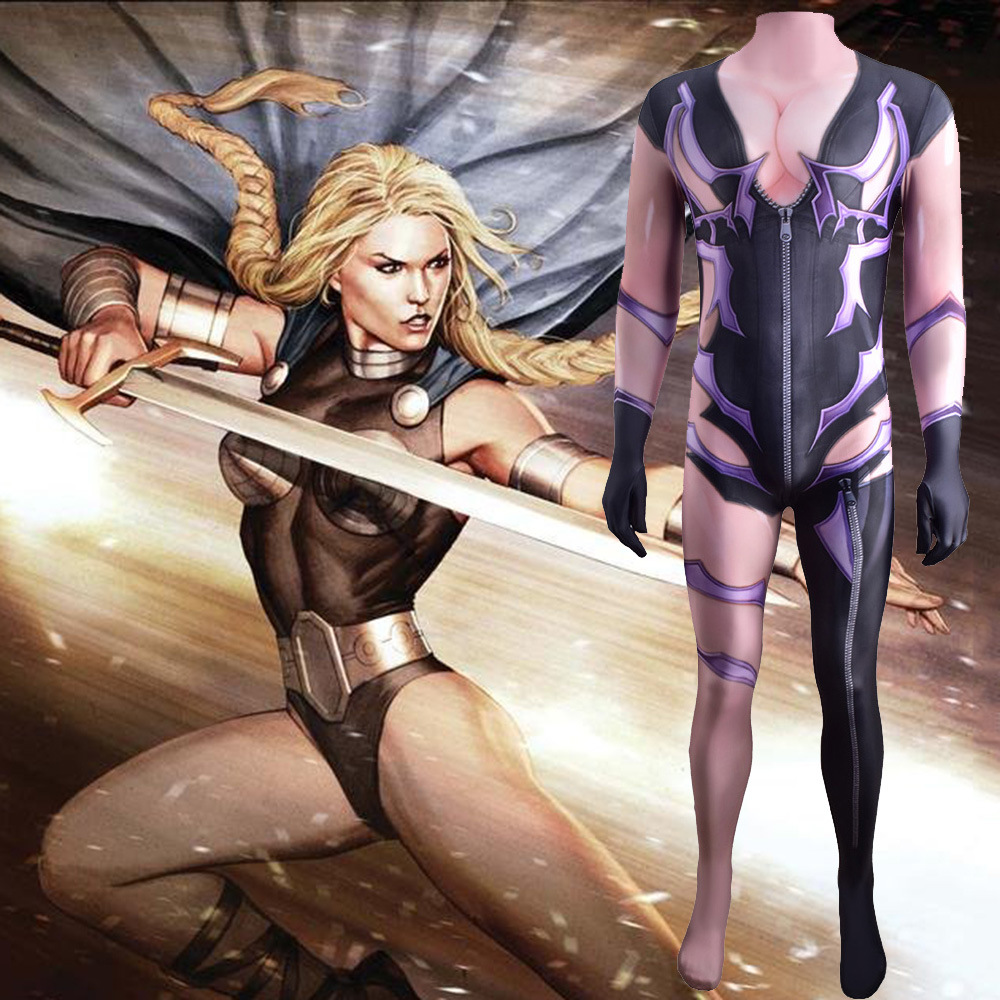 瓦尔基女神 女武神cos服 万圣节舞台服valkyrie-the-white-knight