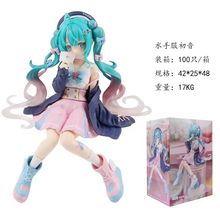 FuRyu 初音未来 水手服 压泡面初音 动漫手办批发 模型