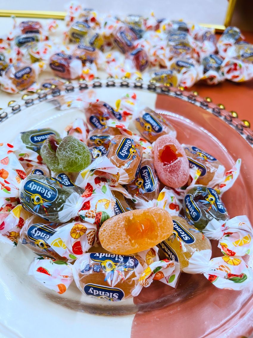 俄罗斯进口新款糖果 水果软糖 新年糖果婚庆喜糖 一斤装