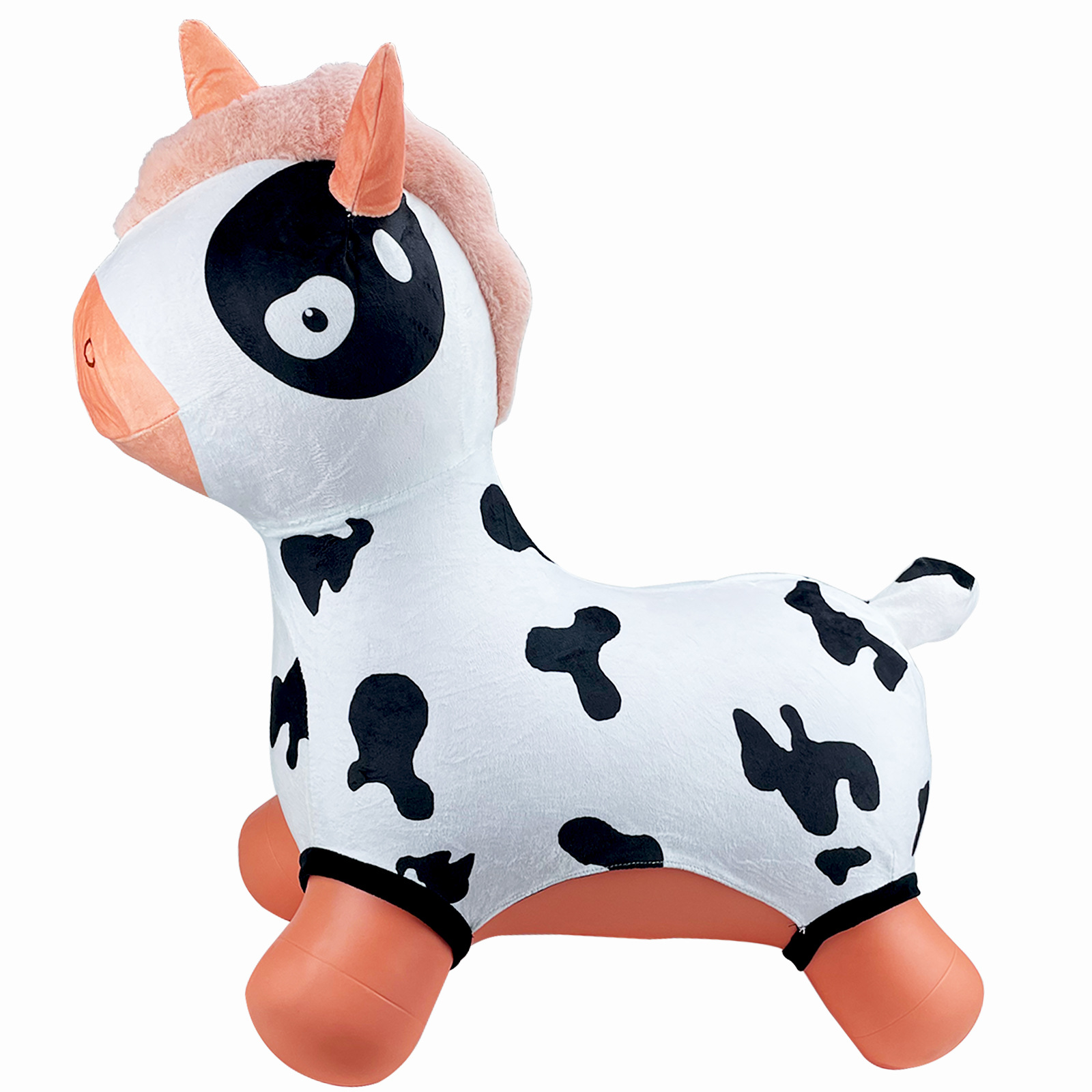 毛绒充气马玩具