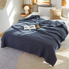 四层纱布盖毯单人空调午休沙发毯夏季薄款毛巾被纯棉双人北欧床单