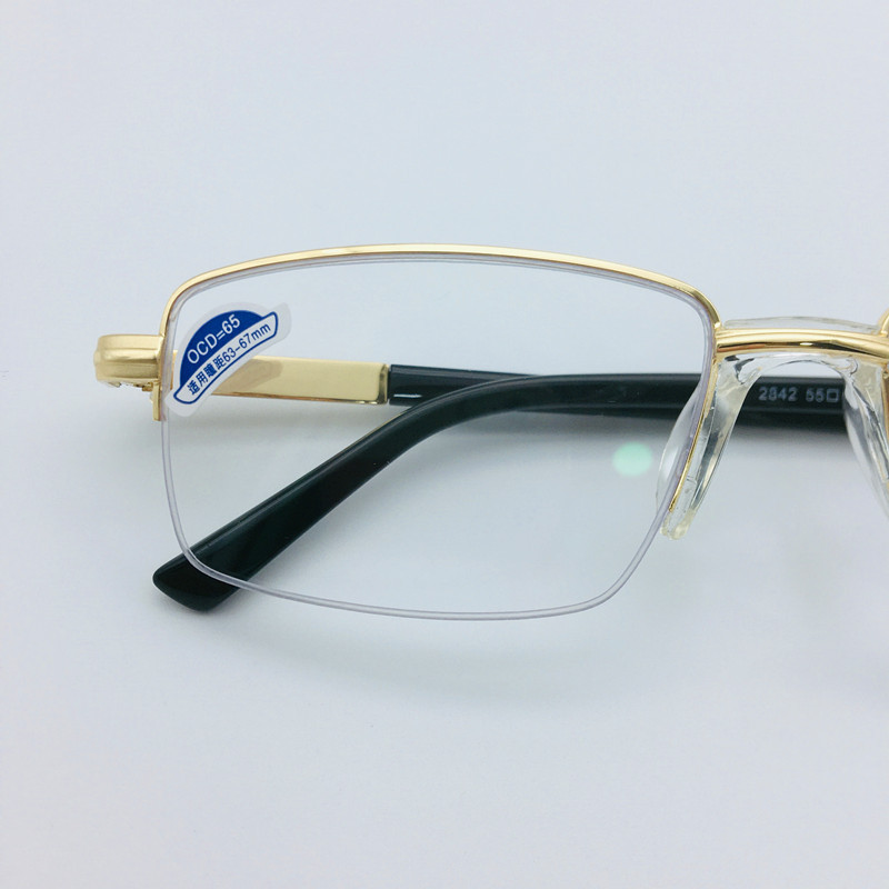 贵老汉防蓝光老花镜时尚老光镜女灰色金色批发老花眼镜老光镜2842