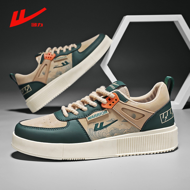 回力正品中国风板鞋国潮学生百搭运动休闲鞋潮鞋青少年潮流鞋子男