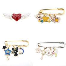 [现货]toshin pack日本 魔卡少女樱 金属胸针别针 小樱 小可_阿里巴巴