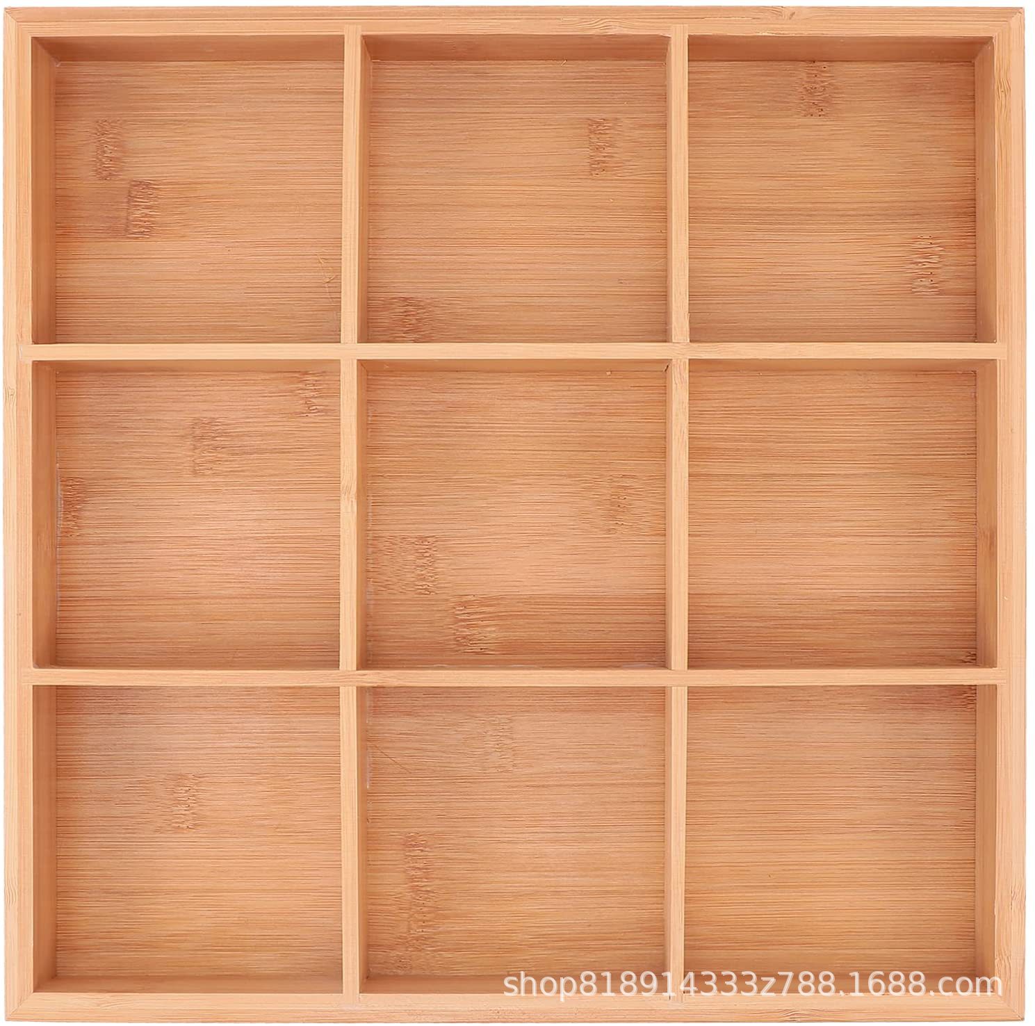 木质九宫格配菜盘蔬菜火锅店餐具分格餐盘日式烤肉小吃盘