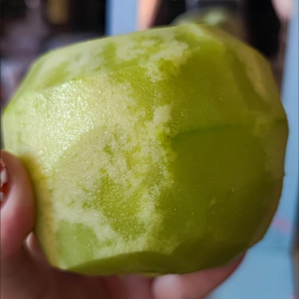 正宗印度青苹果:纯甜不酸!童年的味道和回忆!新果淡淡香甜味儿