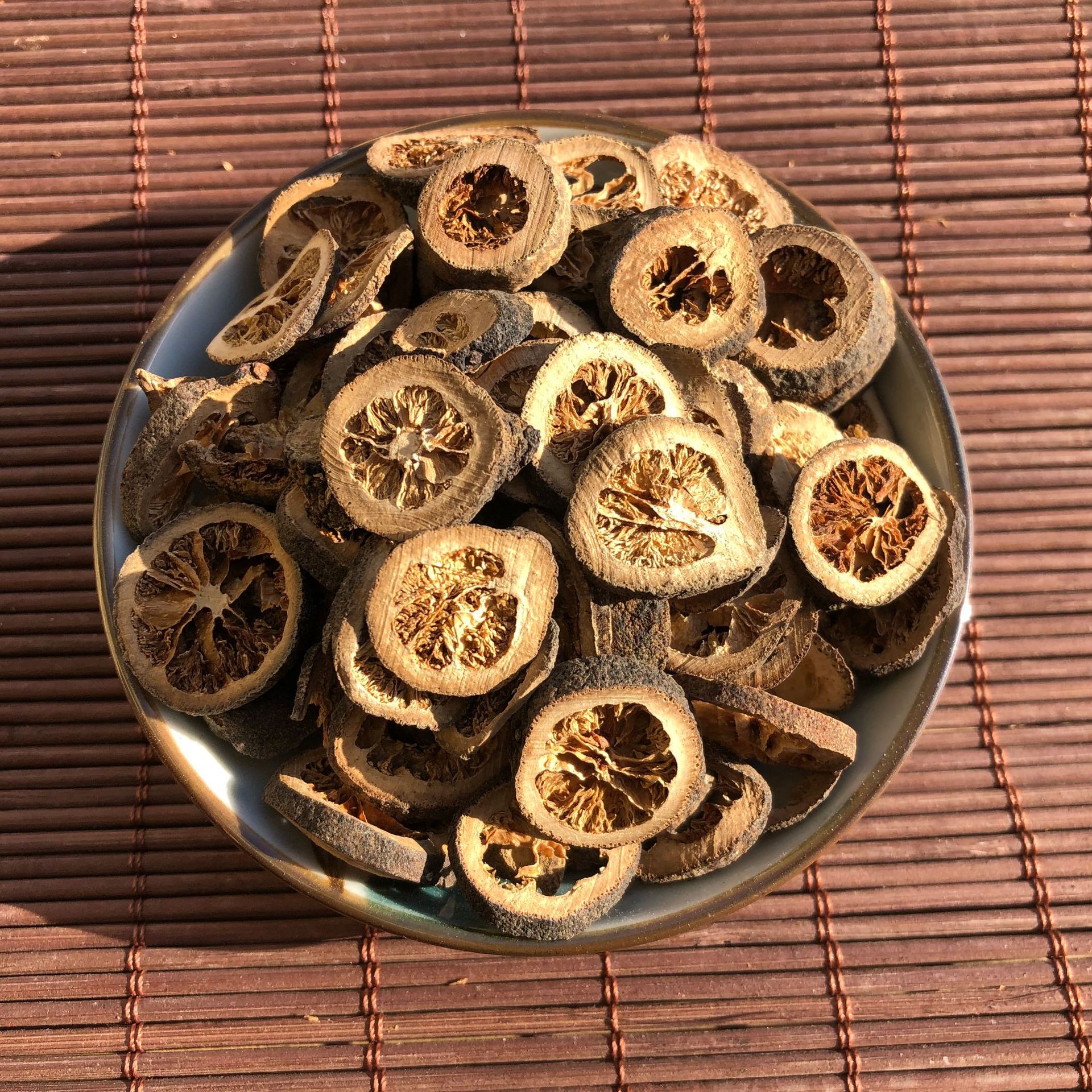 厂家徽信远道地中药材不熏硫磺新货青皮选装青皮片四花青皮