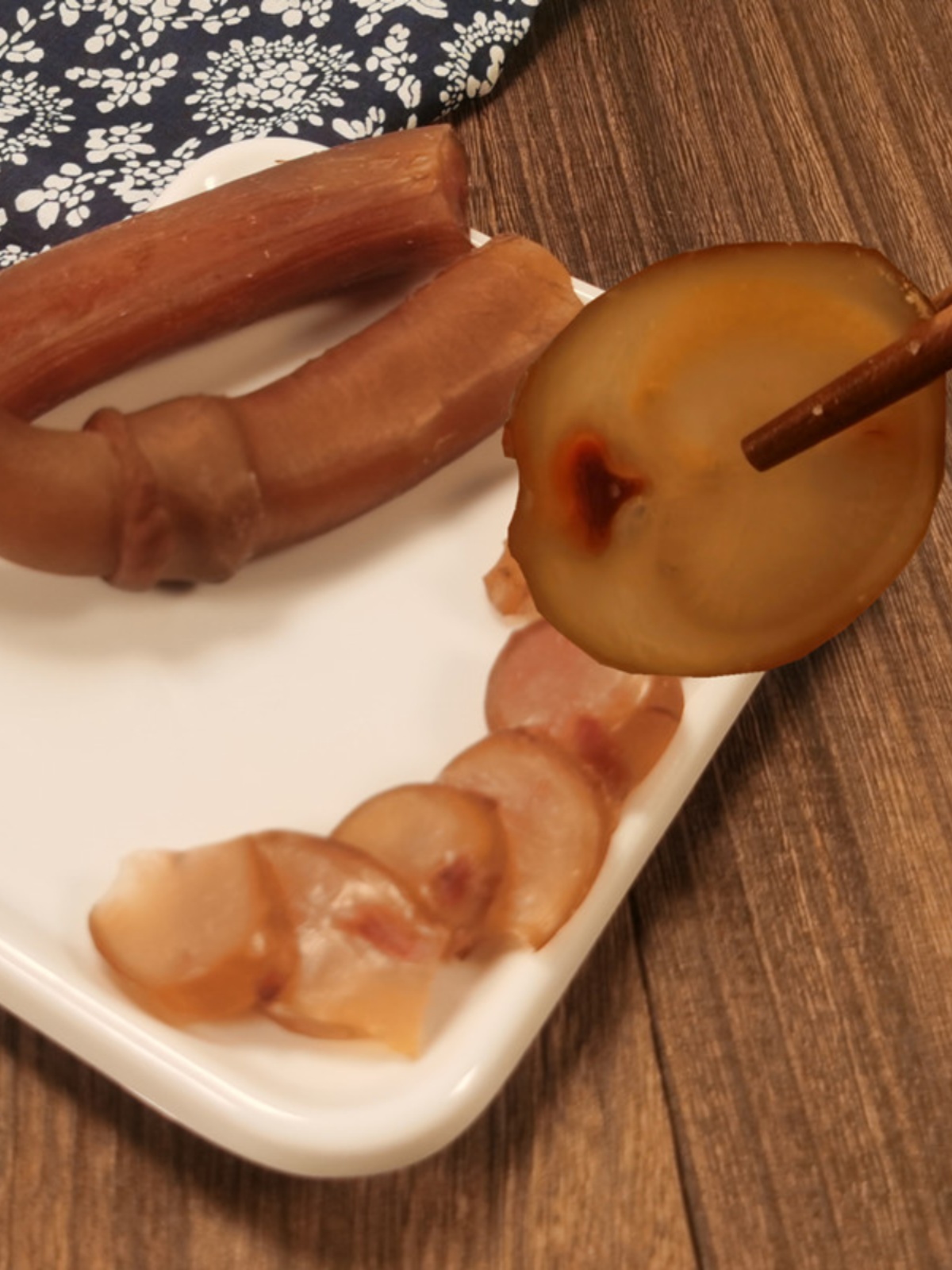 卤牛鞭熟食开袋即食男用大爱新鲜牛鞭牛宝牛蛋牛三宝整根500牛杂