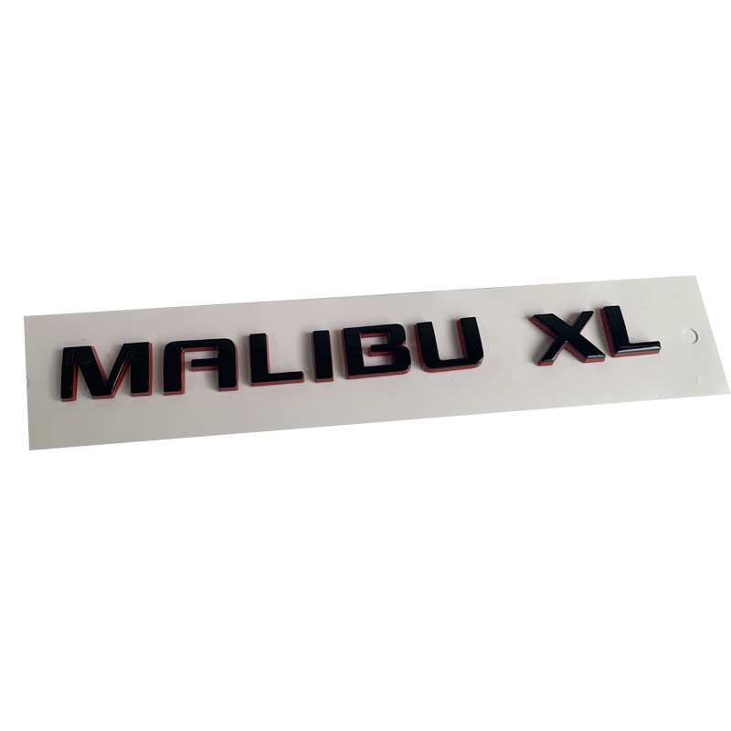 迈锐宝xl车门字母标志侧标贴尚红黑色车标尾箱malibu xl530t550t