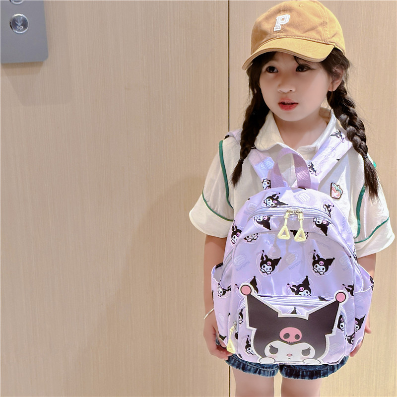 Children's Bag Female Cute Sanrio Clow M 2023 New Kindergarten Baby's School Bag 3 Years Old 5 Mao Ye