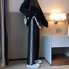 亚马逊棋盘格阔腿裤男女夏潮高街宽松直筒裤休闲运动裤|ms 亚马逊棋盘格阔腿裤男女夏潮高街宽松直筒裤休闲运动裤|ms