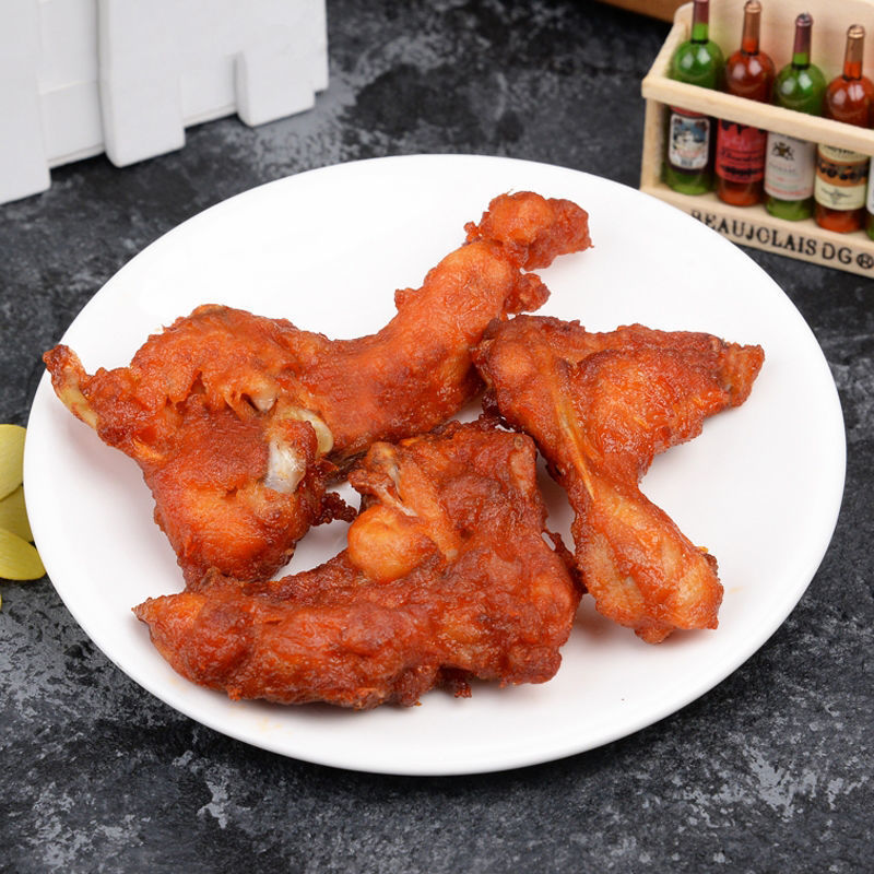 鸡锁骨鸡叉骨批发奥尔良鸡锁骨连心脆生鲜鸡肉半成品腌制直接油炸