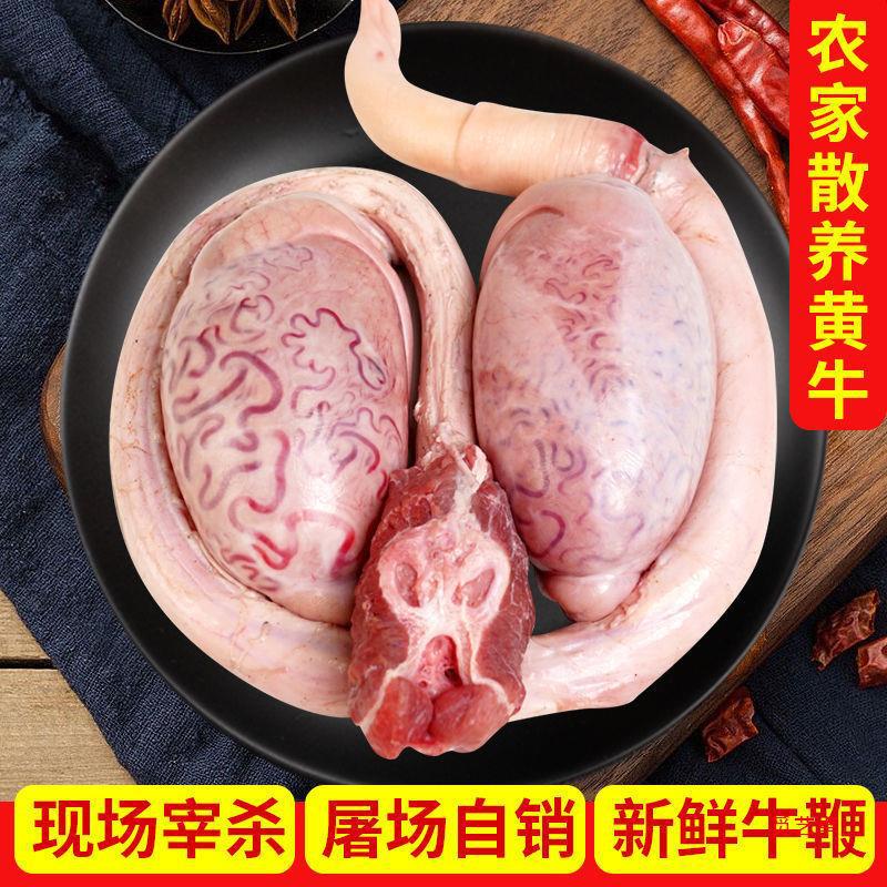 牛鞭牛睾丸农家新鲜牛鞭现杀鲜黄牛宝整套牛鞭牛宝男用冷冻鲜牛蛋