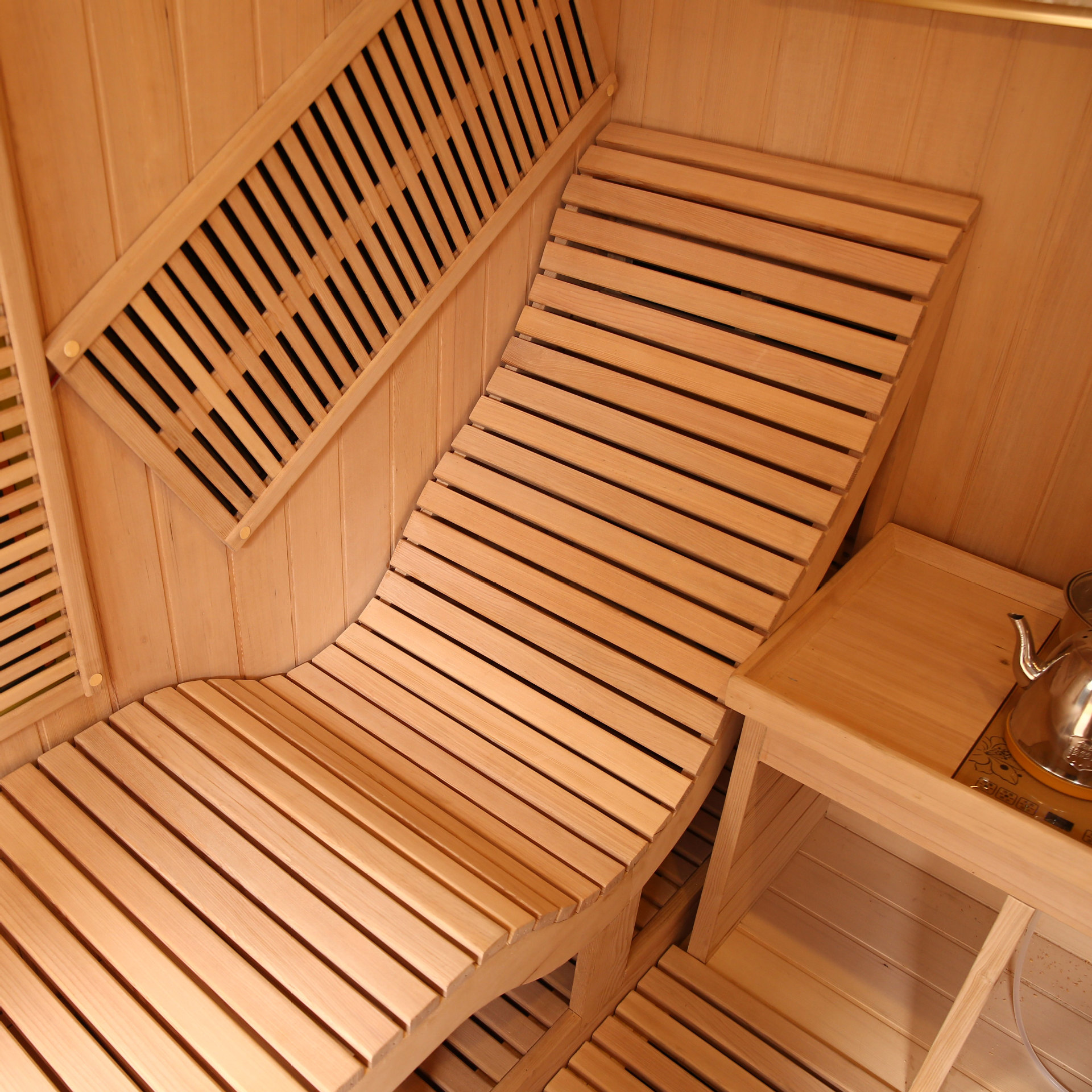 家用汗蒸桑拿房双人休闲躺椅全身排毒排湿发汗家庭式桑拿光波浴箱