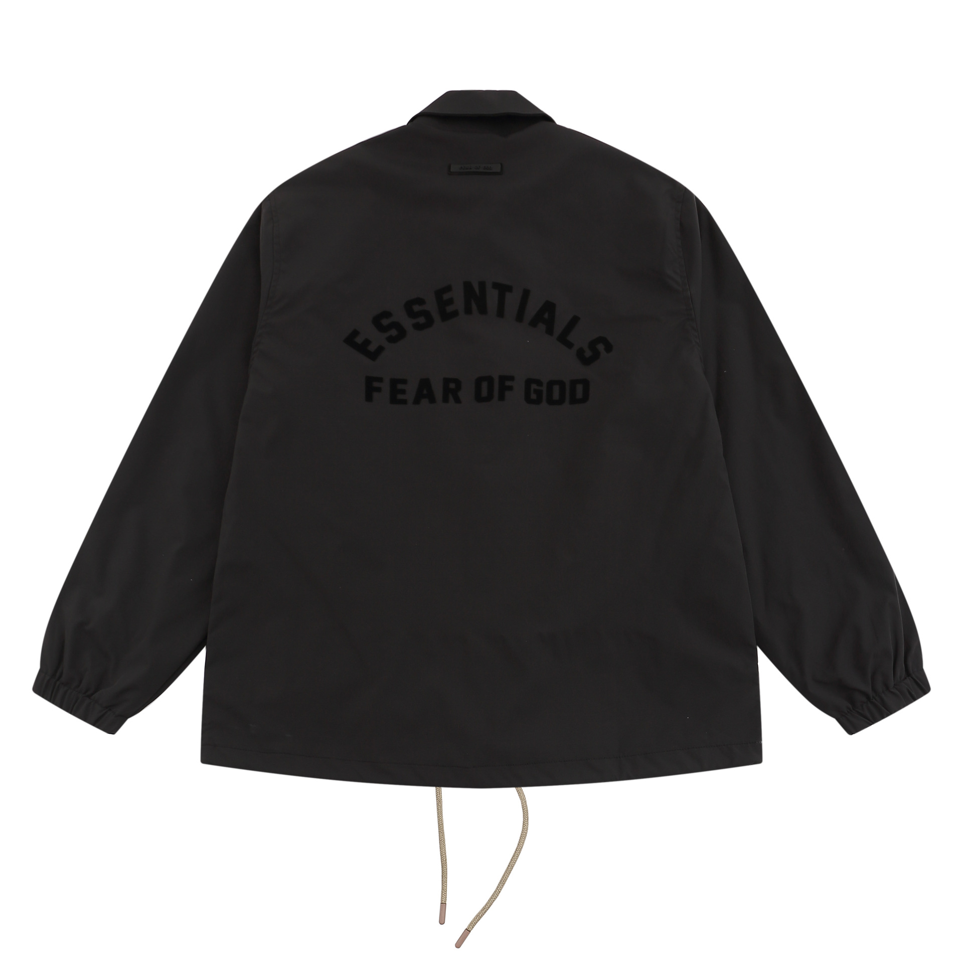 正确版fog复线essentials第八季新款faer of god翻领纽扣夹克外套