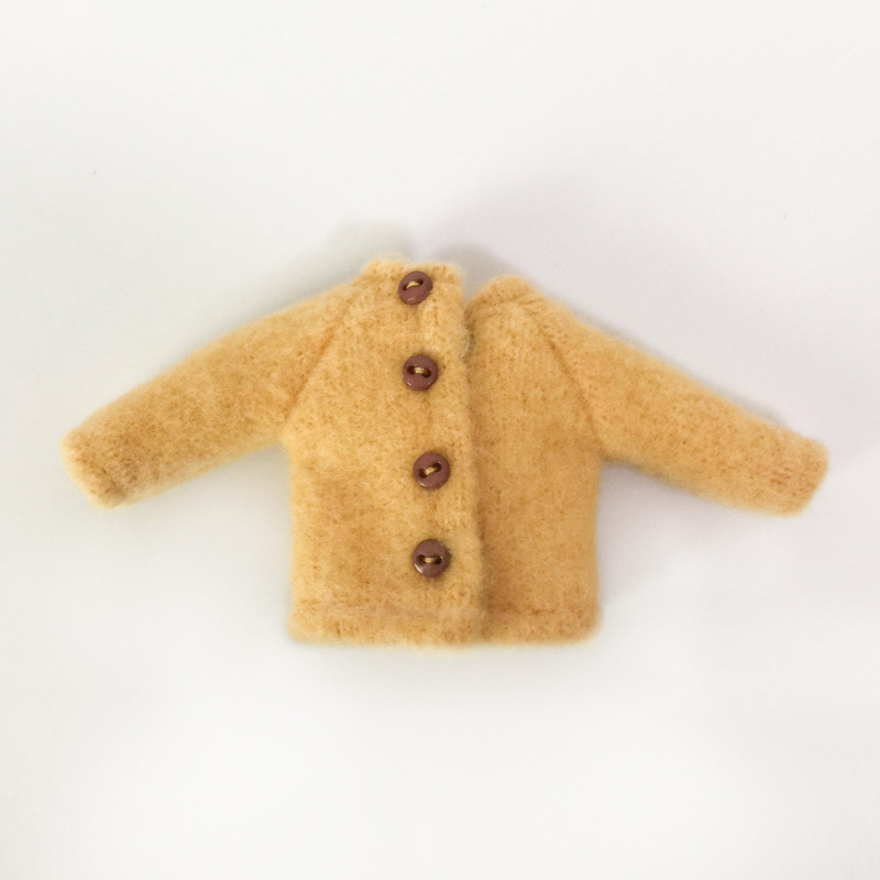 ob11素体娃衣 软陶泥娃娃衣服 12分bjd手办 蛋蛋 gsc手办可穿毛衣