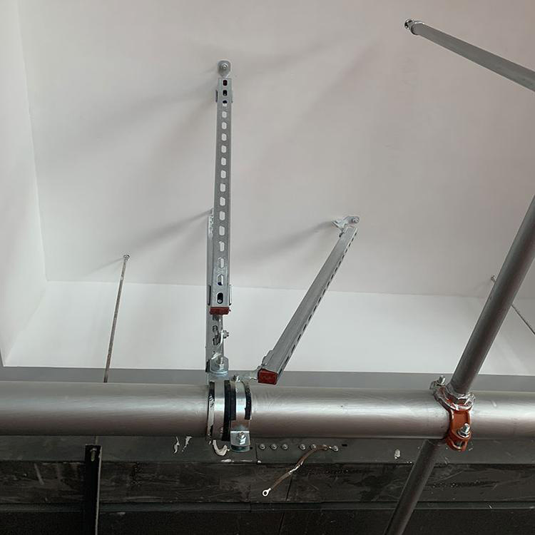 消防减震支架暖通电气吊顶支吊架建筑减震支架现货供应