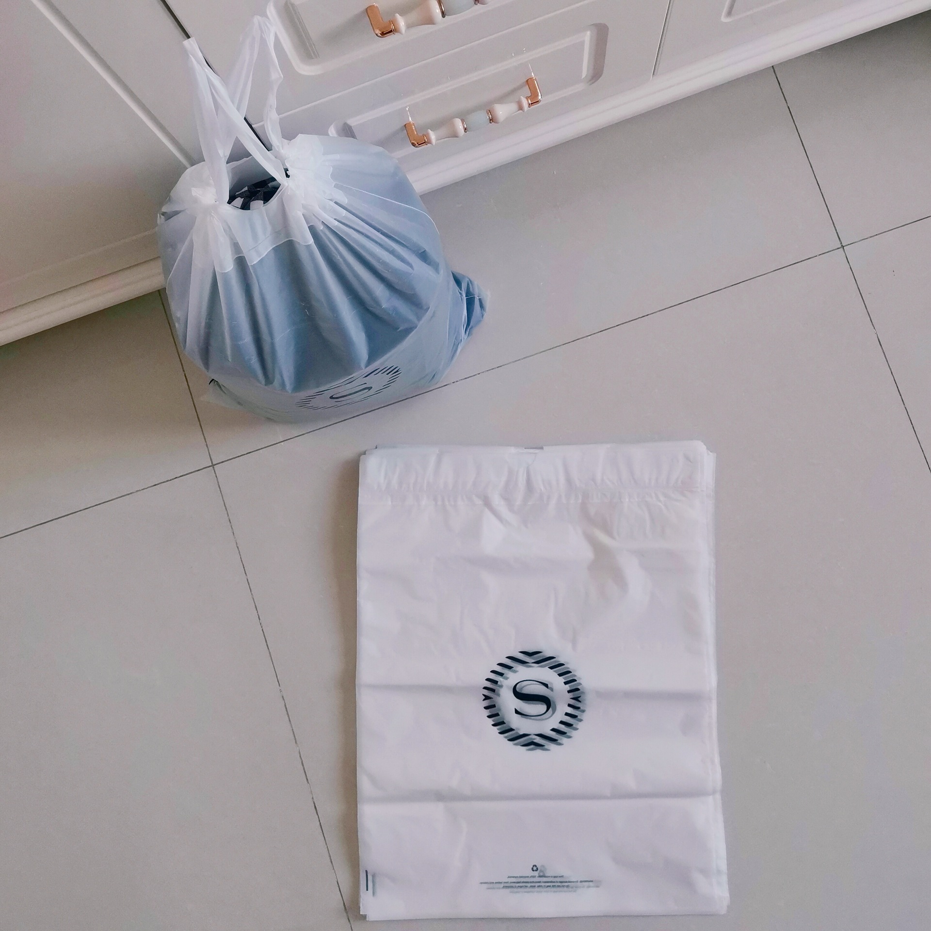 酒店宾馆一次性pe穿绳洗衣袋laundry bag 干洗店束口收纳袋定制