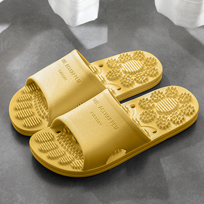 New Home Bathroom Non-Slip Massage Slippers Indoor Slippers Supermarket Hotel Men's and Women's Couple Sandals Men's Summer