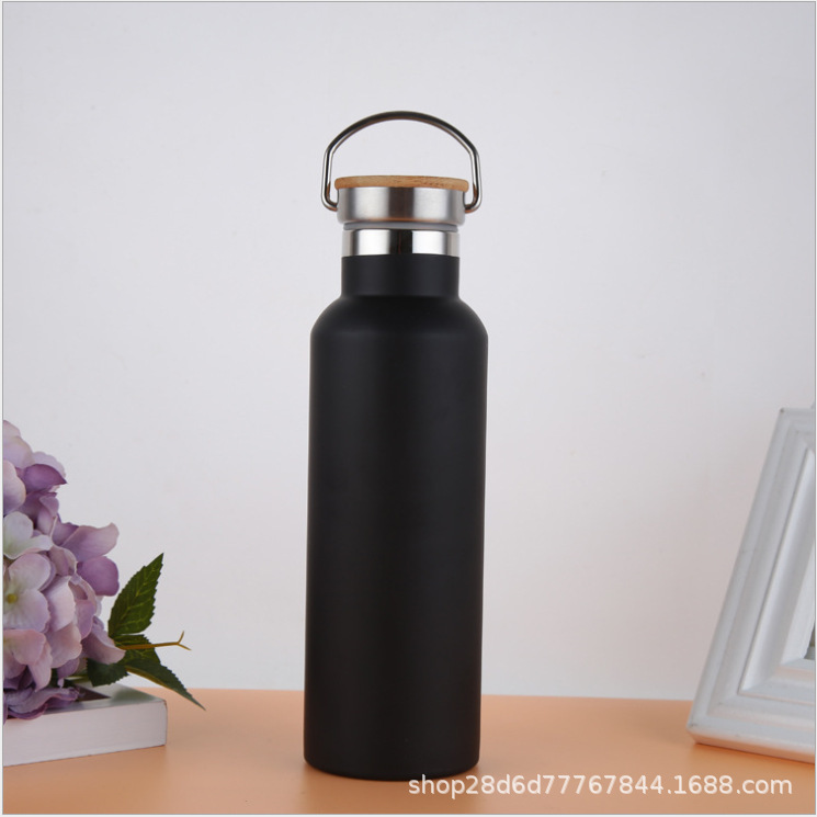 Mikenda Customized 500ml Non-Phenol a Water Bottle Straw Warm-Keeping Water Cup Double Layer Stainless Steel Sports Bottle