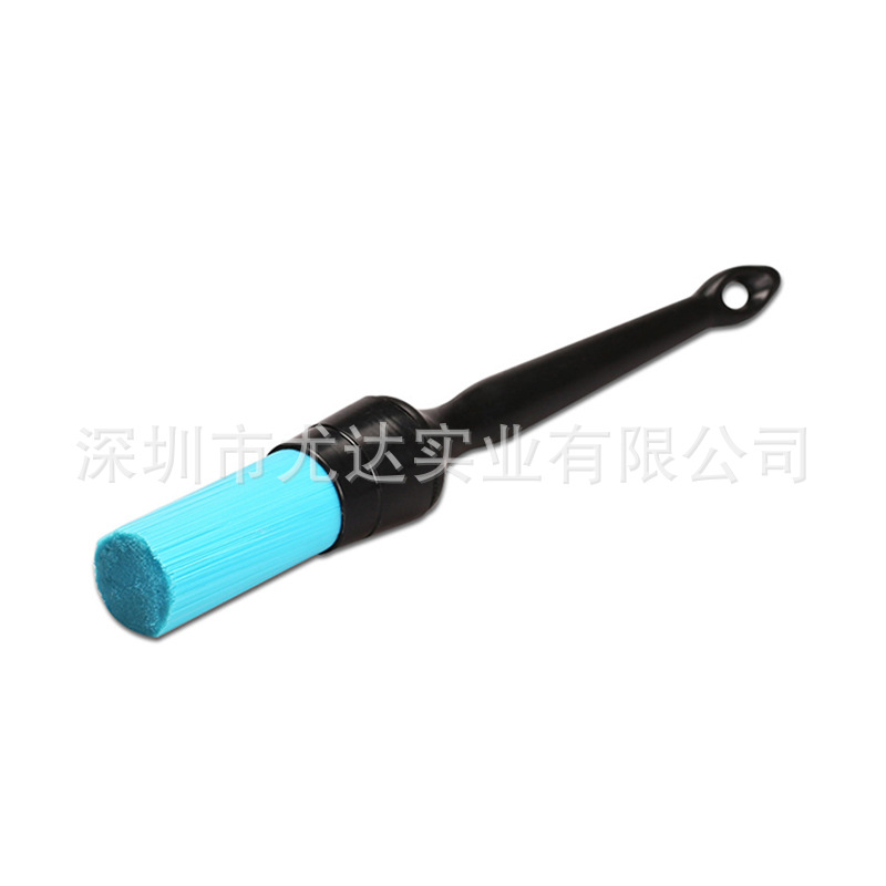 洗车清洁刷 抗化学耐酸碱硬刷丝发动机轮毂刷 汽车细节清洁刷