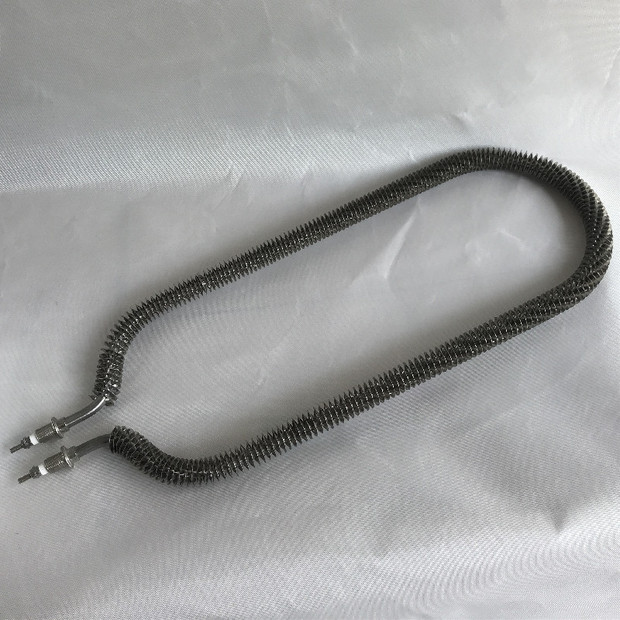 发热管220v带散热片316耐高温无缝管o型u型双w型380v隧道炉加热管