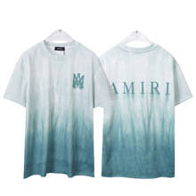 AMIRI2025新款字母logo印花纯棉大码男女短袖外贸爆款T恤休闲半袖