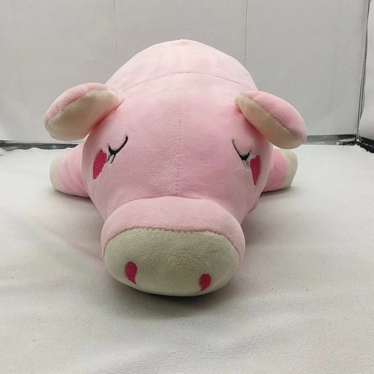 新款贪睡猪趴趴猪趴趴枕公仔毛绒玩具小猪抱枕玩偶生日礼物礼品批