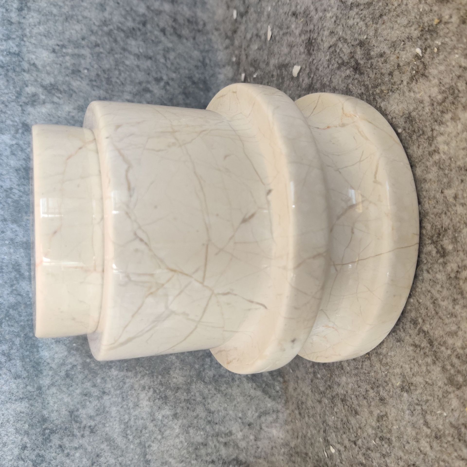 石材家居客厅摆件玄关样板间电视柜工艺品摆设大理石摆件底座