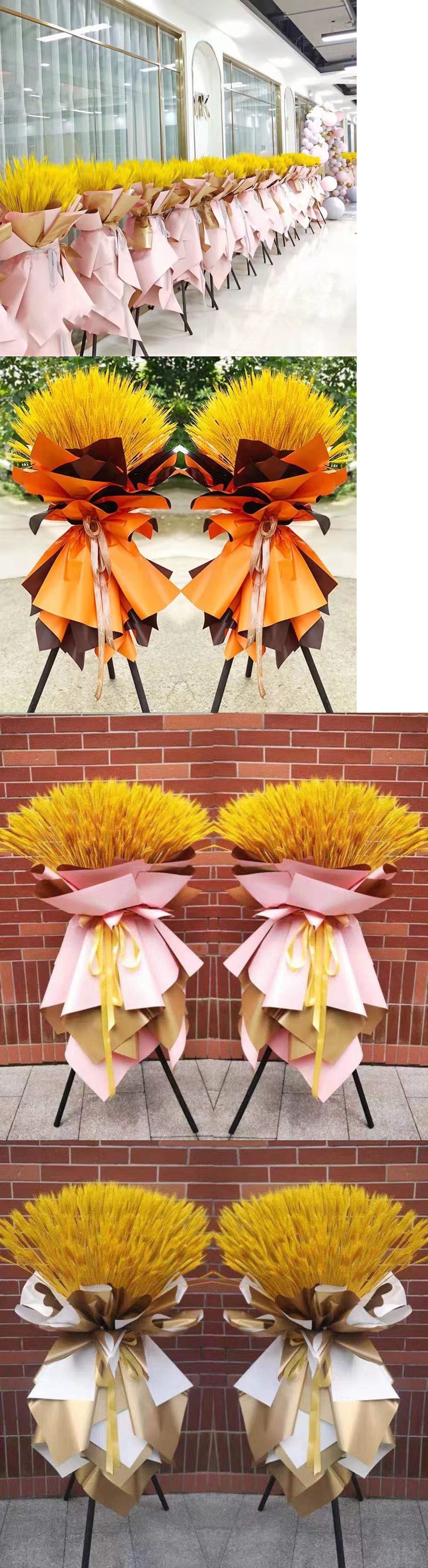 开业花篮新店大麦商场开张庆典乔迁气氛布置麦穗气球一对diy套