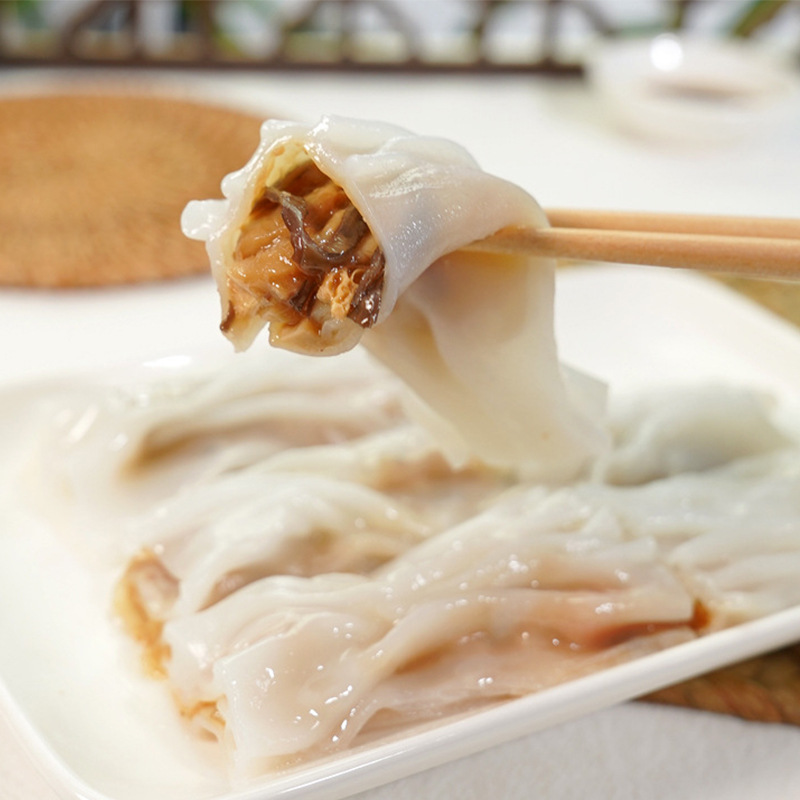 加藤利罗汉斋肠粉 广式港式商用速冻早餐肠粉半成品速食小吃批发