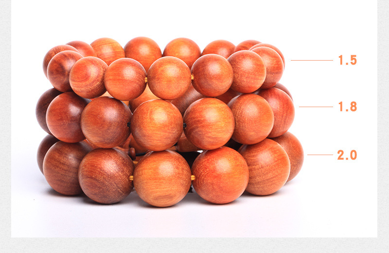 印尼冰种血龙木帝王木 血珠全透顺纹 木质文玩佛珠手串男女士批发