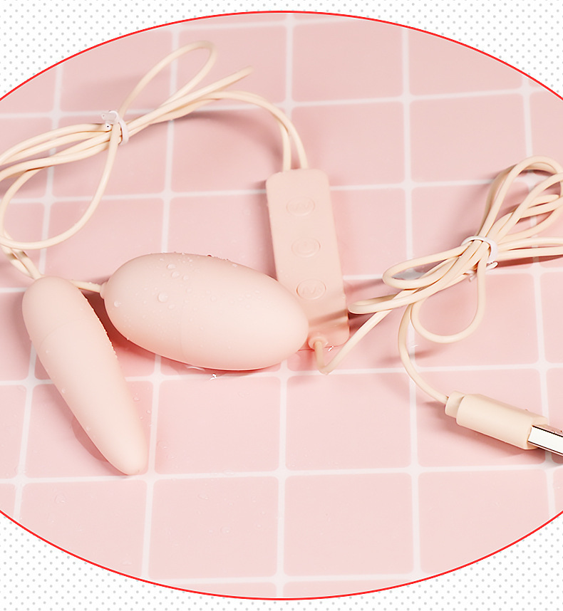 译爱usb充电舌舔跳蛋20频震动后庭肛塞女用自慰器成人情趣性用品