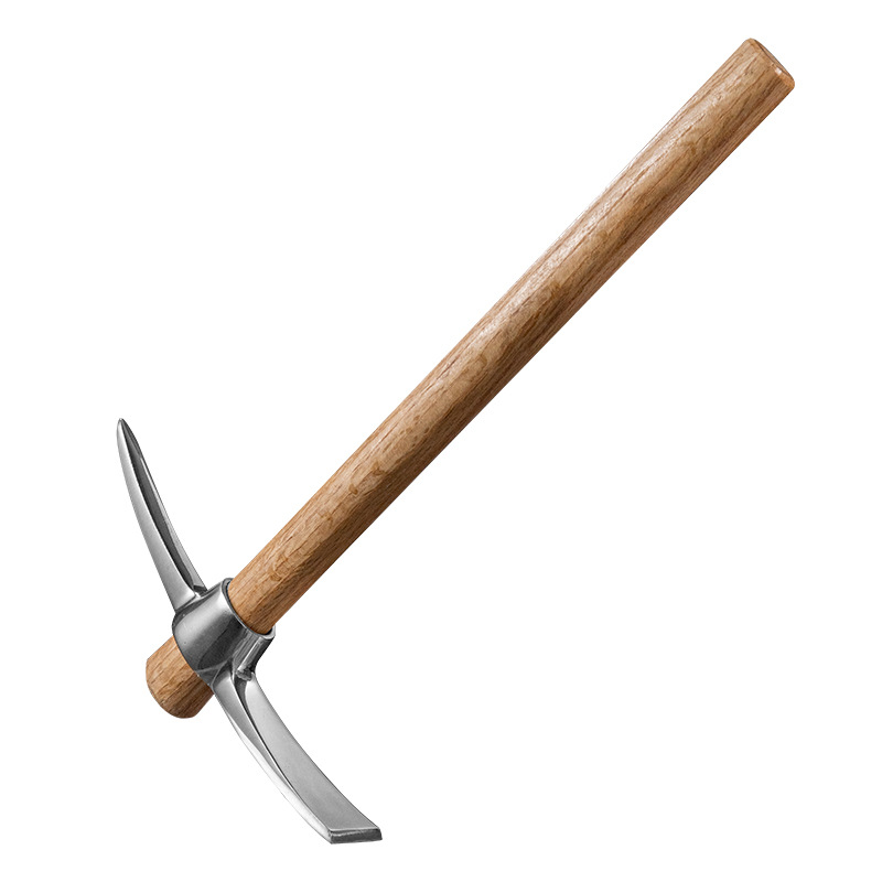 不锈钢小洋镐全钢迷你洋镐锄头户外多功能十字洋镐便携冰镐挖树根