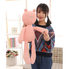 韩国婴儿安抚小熊玩具可爱毛绒玩具可咬布偶娃娃宝宝抱着睡觉玩偶