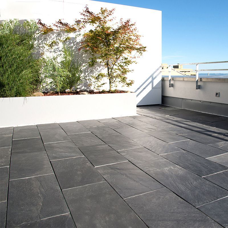 天然青石板文化石踏步石别墅垫脚石庭院室内外汀步铺路防滑地砖