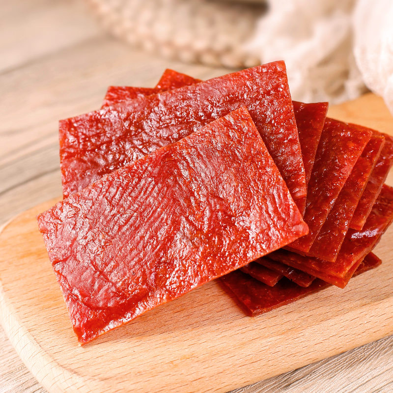 靖江猪肉脯干特产200克独立小包装散装大礼包手撕蜜汁味休闲零食