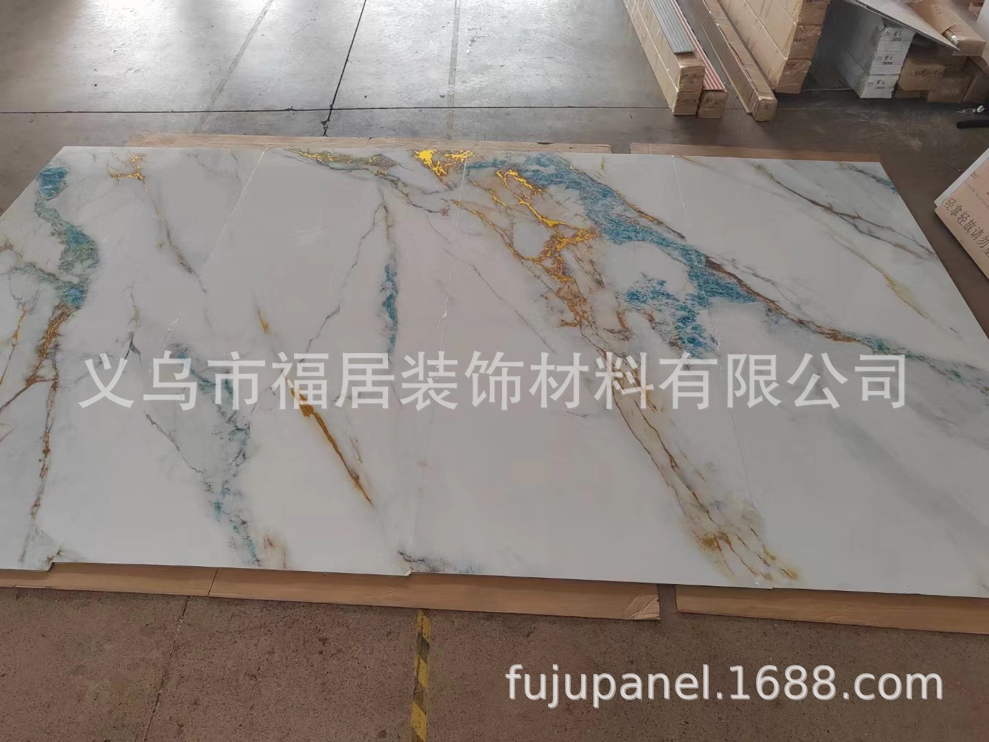 ab连纹款仿大理石pet耐刮木饰面碳晶板uv石塑板3d打印板电视背景