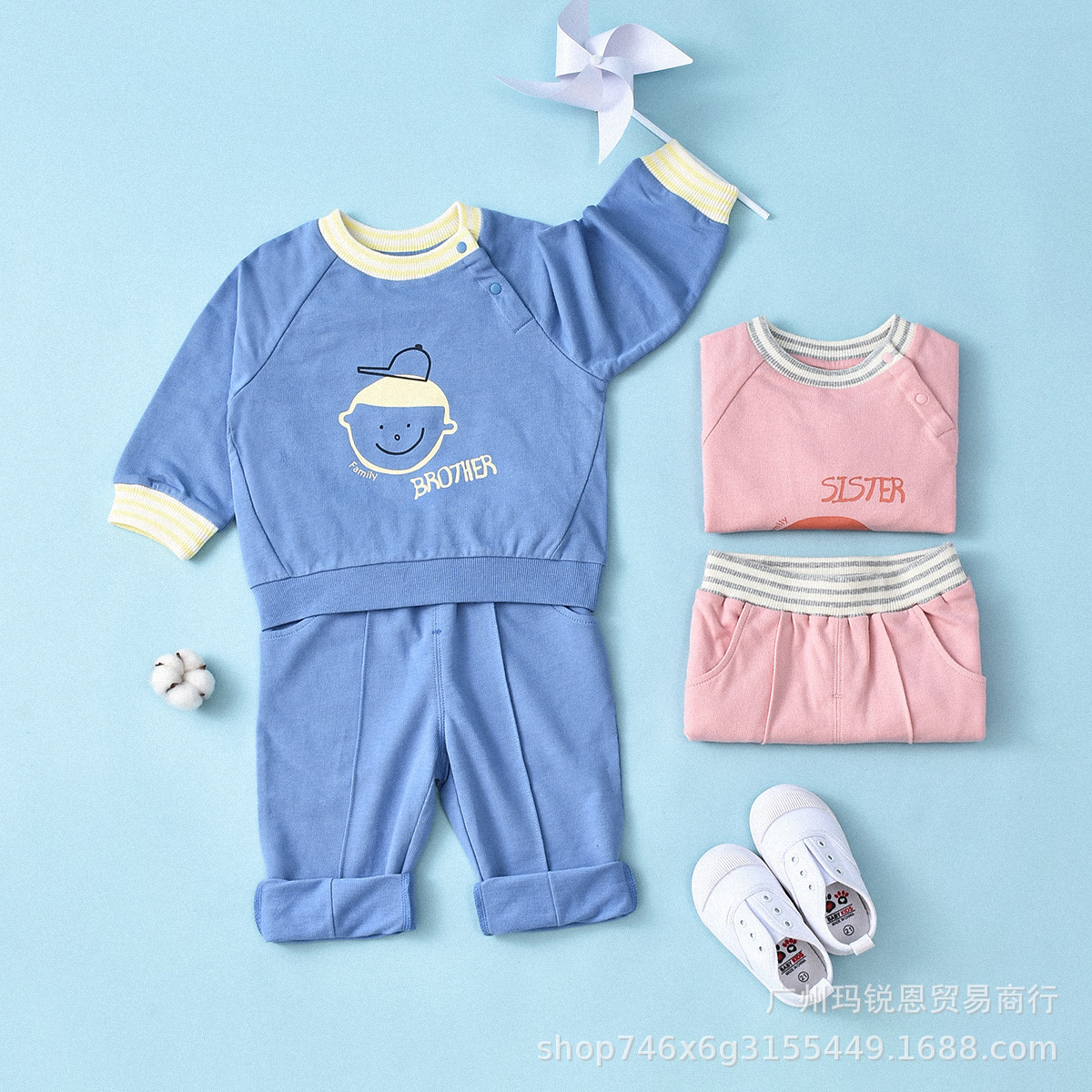 中国十大母婴品牌好孩子童装春款婴幼儿服饰现货一手货源批发走份