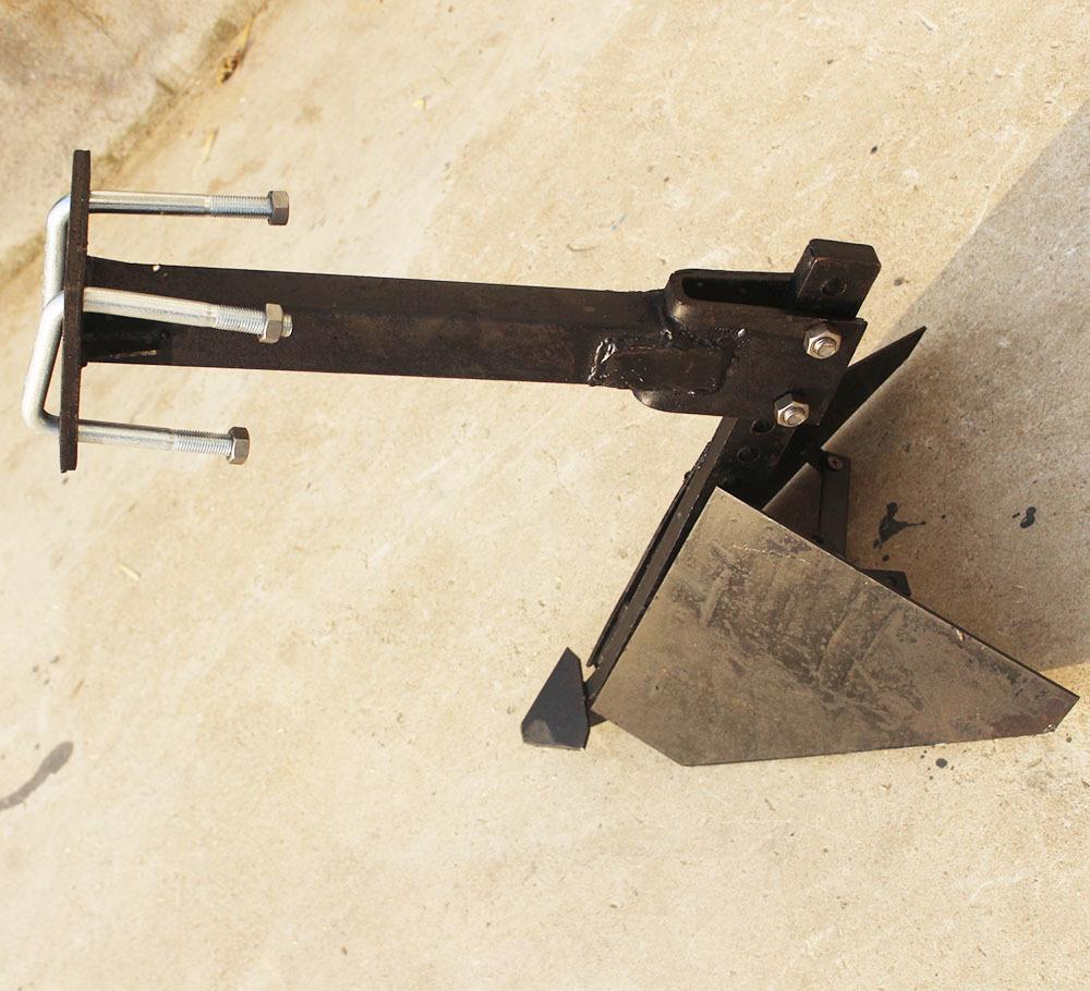 四轮拖拉机旋耕机旋耕粑可调节后置开沟器开沟犁起垄犁起垄器土壤