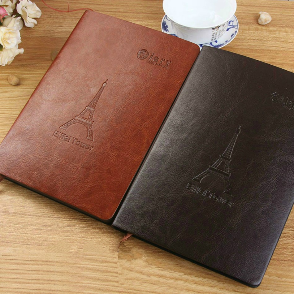 喜博a5商务软皮笔记本b5复古商务加厚记事本子礼品可印字加印logo