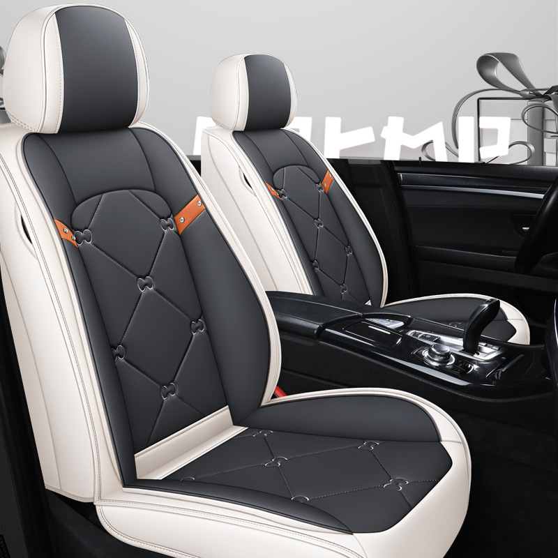 全皮汽车坐垫跨境亚马逊四季通用座椅套车载批发新款汽车坐垫套