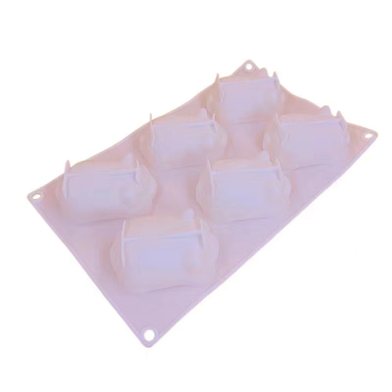 Silicone Cake Pudding Mold Exclusive for Cross-Border Pig Food Grade Household Mousse Baking Bowl Cake Abrasive Tool