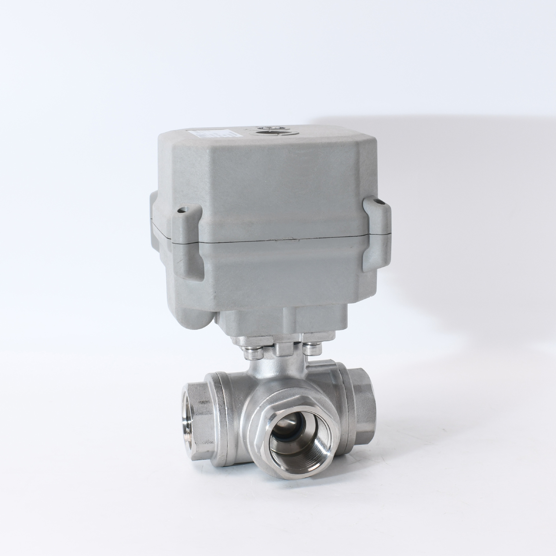 电动阀 不锈钢电动三通球阀 中央空调风机盘管电动阀门 dn20-阿里巴巴