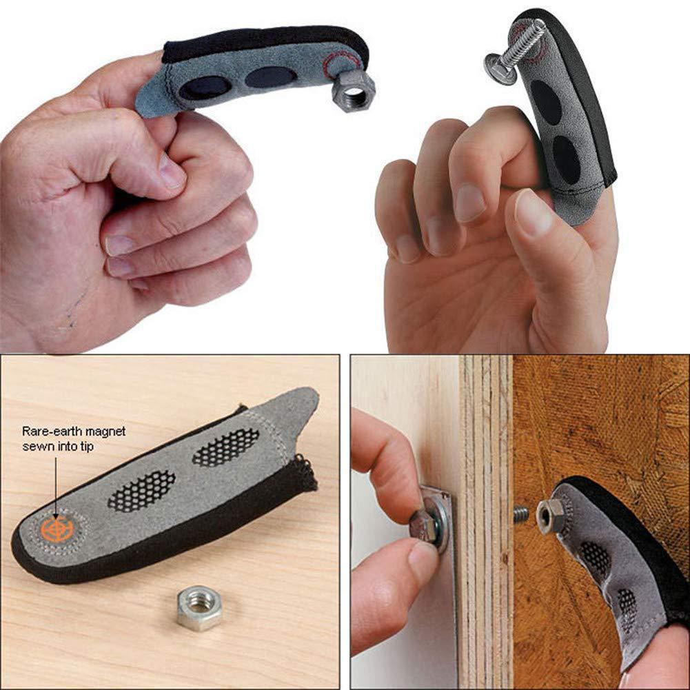 Finger Pick-up Magnetic Sleeve Finger Stall Small Screw Magnetic Finger Sleeve