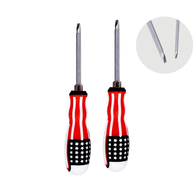 带磁性可拆卸一字梅花两用螺丝刀多功能拧螺丝起子十字螺丝刀批发