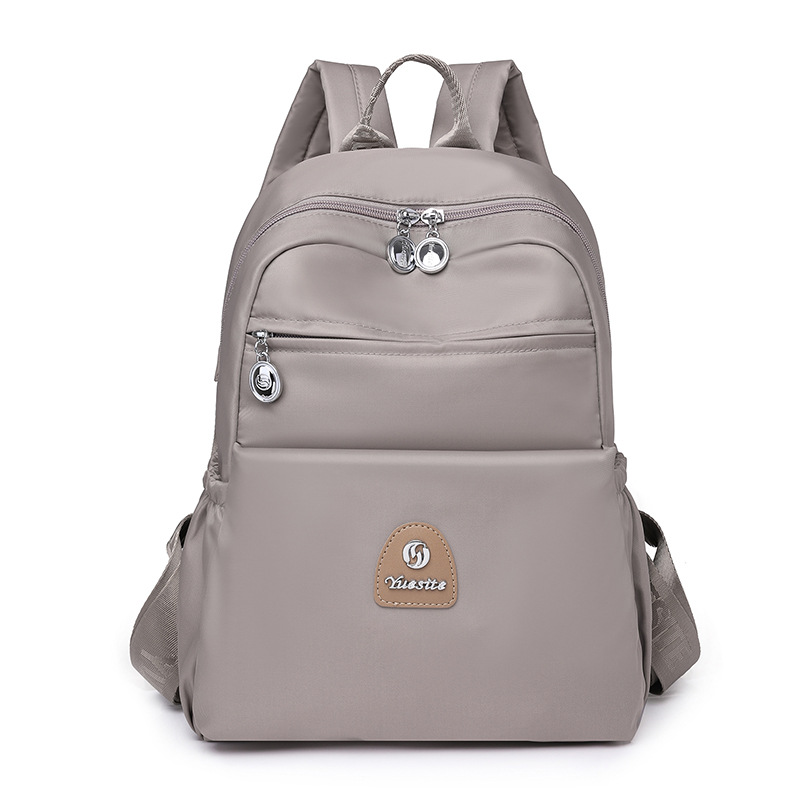 Women's Bag 2024 New Nylon Cloth Ladies Backpack Outdoor Leisure Travel Cross-Border Backpack