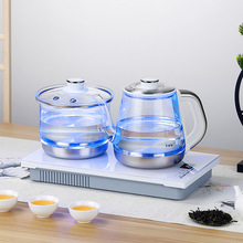 茶博汇G10全自动上水电热水壶玻璃烧水电茶炉加水煮茶器电磁茶炉