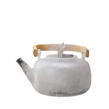 围炉煮茶 玻璃茶壶耐高温壶烧水泡茶壶壶把提梁壶茶具套装一整套